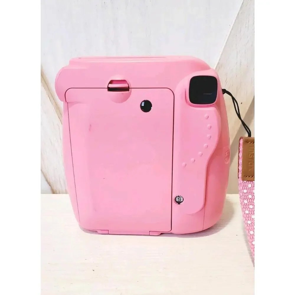 Fujifilm Instax Mini 9 Instant Film Pink Camera White Blue Llama Carrying Case